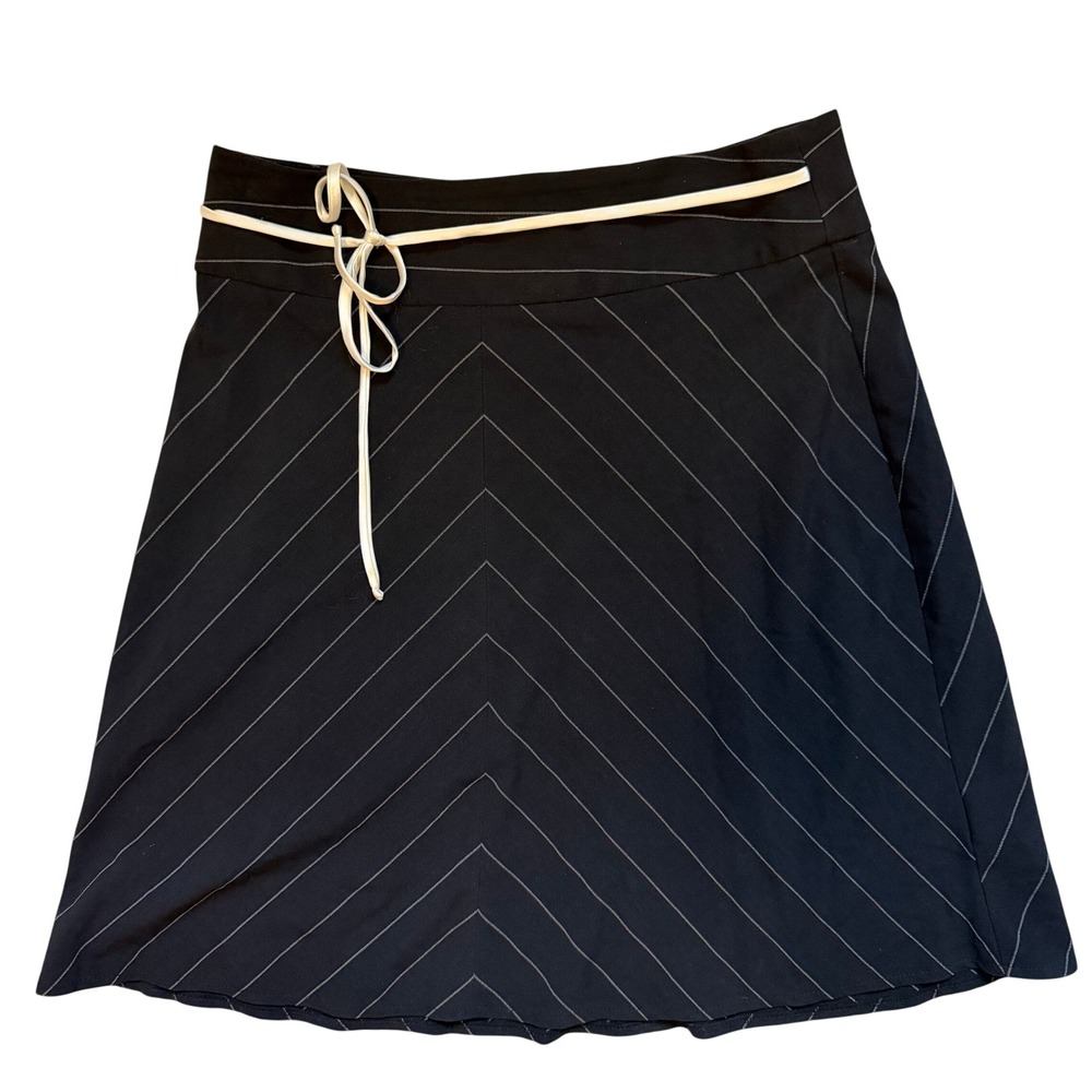Women's A-Line Mini Skirt Black Vintage Y2K Goth I.N. San Francisco